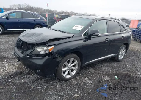 2010 Lexus Rx 350 from USA, damaged, VIN 2T2BK1BA7AC041100